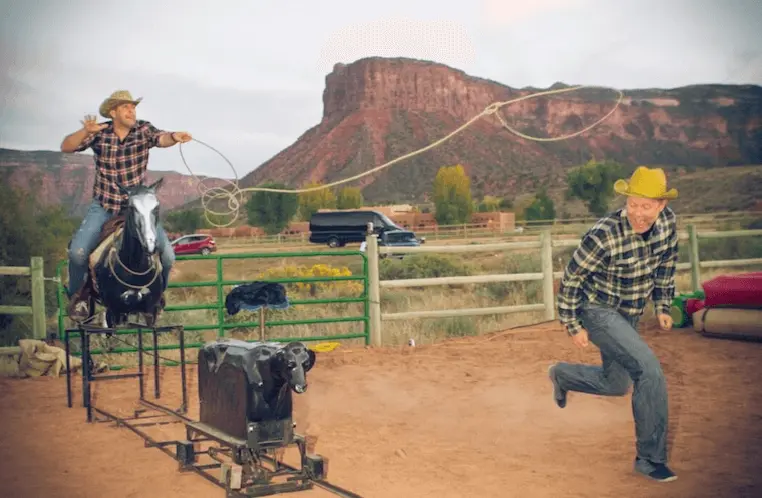 rodeo at a company retreat